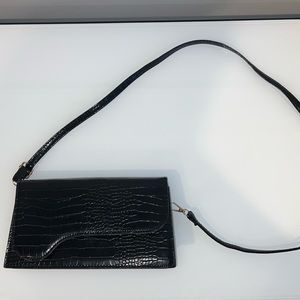 Black cross body bag